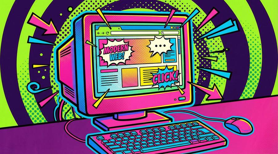 澳门太阳城 - 波普艺术在现代网页设计中的复兴