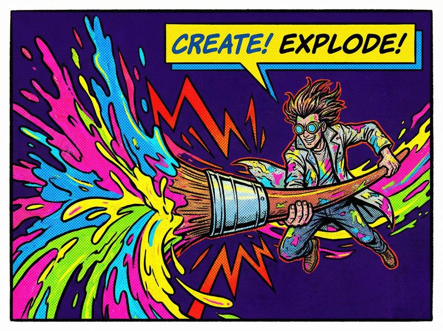 澳门太阳城 - 成为色彩大师，加入波普艺术创意社区